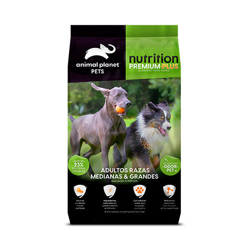 Animal Planet Nutrition Premium Plus Adulto Razas Medianas y Grandes 8kg