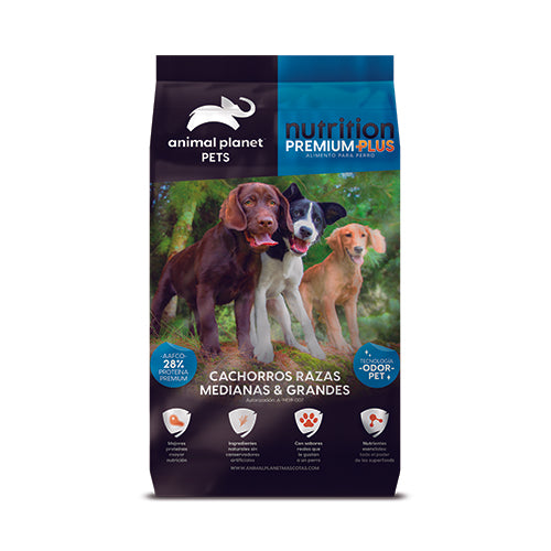 Animal Planet Nutrition Premium Plus Cachorro Razas Medianas y Grandes 20kg