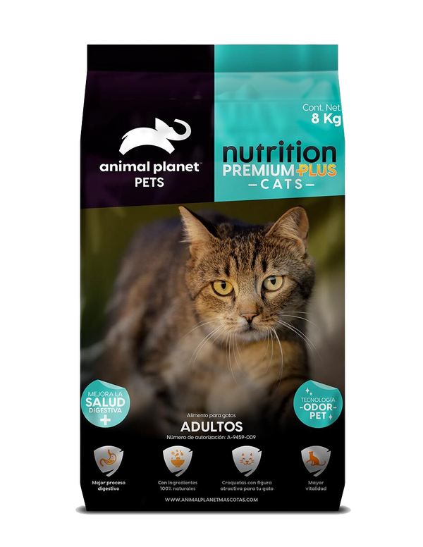 Animal Planet Pets Nutrition Premium Plus Cats 8kg